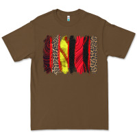 Cacao softball brushstroke Premium Tee - Zillion Design Studio