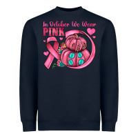 Navy in october we wear pink Heavyweight Sweatshirt - JahusDesignShop