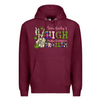 Burgundy somebody's high maintenance  problem Premium Hoodie - JahusDesignShop