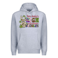 Heather Grey somebody's high maintenance  problem Premium Hoodie - JahusDesignShop