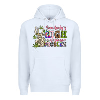 White somebody's high maintenance  problem Premium Hoodie - JahusDesignShop