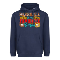 Navy baseball is my favorite season Heavyweight Hoodie - BundleAndBundleShop