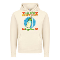 Vintage Artic our first father's day together and baby bottle Vintage Hoodie - HRA Design Shop