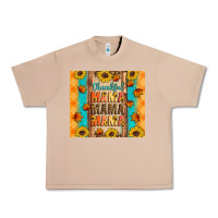 Burro Thankful mama mama mama Urban Heavy Tee - Artiststas