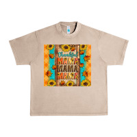 French Oak Thankful mama mama mama Urban Heavy Tee - Artiststas