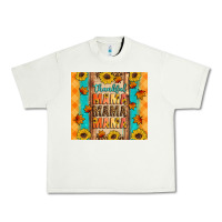 Pistachio Thankful mama mama mama Urban Heavy Tee - Artiststas