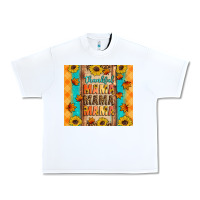 White Thankful mama mama mama Urban Heavy Tee - Artiststas