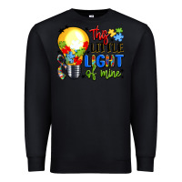 Black this little light of mine Premium Sweatshirt - LillyAllenDesigns