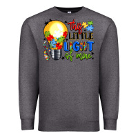 Charcoal Heather this little light of mine Premium Sweatshirt - LillyAllenDesigns