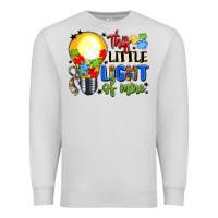 Dove Grey this little light of mine Premium Sweatshirt - LillyAllenDesigns