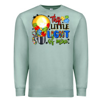 Seafoam this little light of mine Premium Sweatshirt - LillyAllenDesigns