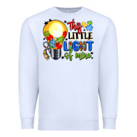 White this little light of mine Premium Sweatshirt - LillyAllenDesigns