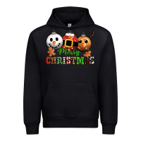 Black merry christmas Urban Hoodie - CowGirlArtShop