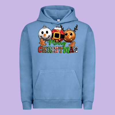 Merry Christmas Urban Hoodie Designed By Cowgirlartshop