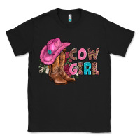 Black valentine day boots hat and roses Classic Tee - AdoDesignShop