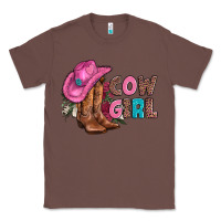 Chestnut valentine day boots hat and roses Classic Tee - AdoDesignShop