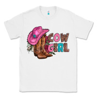 White valentine day boots hat and roses Classic Tee - AdoDesignShop