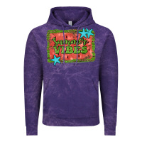 Cloud Purple summer vibes watermelon Vintage Hoodie - JahusDesignShop