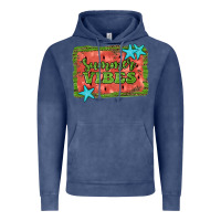 Vintage Denim summer vibes watermelon Vintage Hoodie - JahusDesignShop