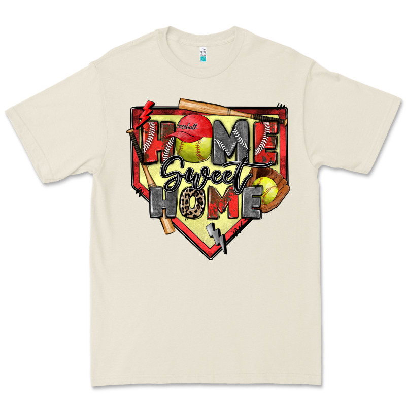 Home Sweet Home Softball Premium Tee by Zillion Design Studio | Teevron