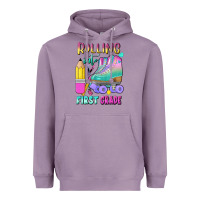 Rolling Into First Grade Heavyweight Hoodie | Teevron