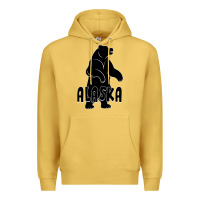 Antique Gold Alaska Bear Premium Hoodie - Bettercallsaul