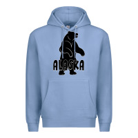 Colony Blue Alaska Bear Premium Hoodie - Bettercallsaul