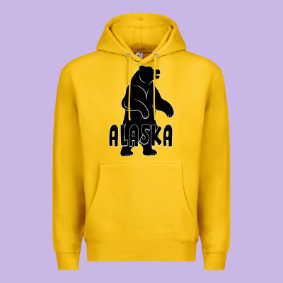 Alaska Bear Premium Hoodie Designed By Bettercallsaul
