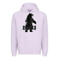 Lilac Alaska Bear Premium Hoodie - Bettercallsaul