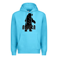 Ocean Blue Alaska Bear Premium Hoodie - Bettercallsaul
