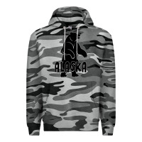 Slate Camo Alaska Bear Premium Hoodie - Bettercallsaul