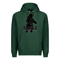 Sports Green Alaska Bear Premium Hoodie - Bettercallsaul