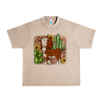 French Oak Hereford cactus sunflower Urban Heavy Tee - JahusDesignShop