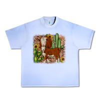 Grape Ice Hereford cactus sunflower Urban Heavy Tee - JahusDesignShop