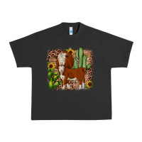 Pigment Black Hereford cactus sunflower Urban Heavy Tee - JahusDesignShop