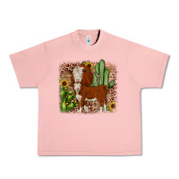 Salmon Hereford cactus sunflower Urban Heavy Tee - JahusDesignShop