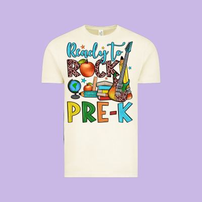 Ready To Rock Pre K Vintage Tee Designed By Jahusdesignshop