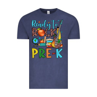 Vintage Denim ready to rock pre k Vintage Tee - JahusDesignShop