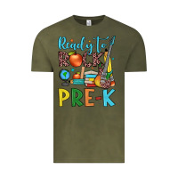 Vintage Olive ready to rock pre k Vintage Tee - JahusDesignShop