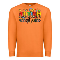 Carrot autism acceptance Premium Sweatshirt - LillyAllenDesigns