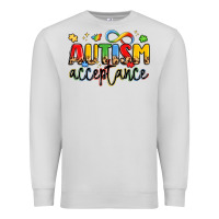 Dove Grey autism acceptance Premium Sweatshirt - LillyAllenDesigns