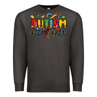 Smoke autism acceptance Premium Sweatshirt - LillyAllenDesigns