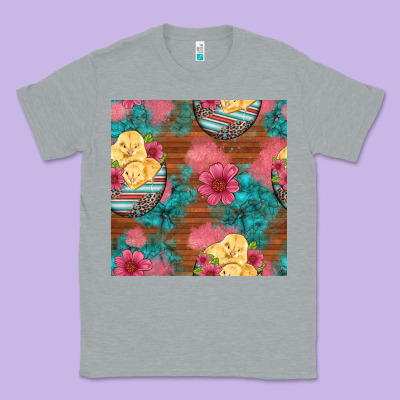 Hatched Egg Easter Chicks Seamless Pattern Classic Tee Designed By Artiststas