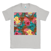 Moon Dust hatched egg easter chicks seamless pattern Classic Tee - Artiststas