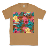 Toasted Coconut hatched egg easter chicks seamless pattern Classic Tee - Artiststas