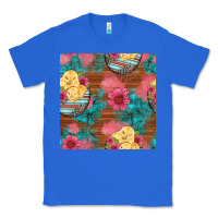 True Royal hatched egg easter chicks seamless pattern Classic Tee - Artiststas