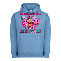 Pigment Pebble Blue iam dreaming of a christmas Urban Hoodie - CowGirlArtShop