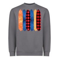 Storm Western Farm Life Pattern Brush Stroke Heavyweight Sweatshirt - Bettercallsaul