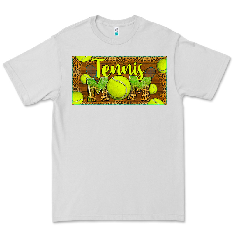Tennis Mom License Plate Premium Tee by BarkalooDesign | Teevron