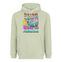 Matcha rolling into preschool Heavyweight Hoodie - BundleAndBundleShop